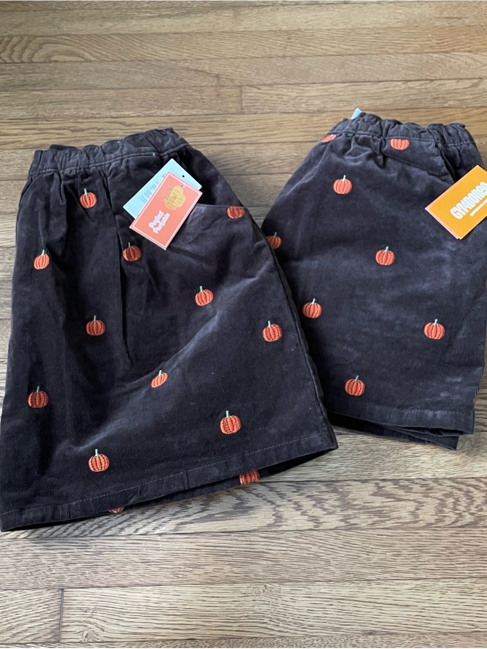 NWT Gymboree Pumpkin SKORT girls 6 or 8 brown skirt w shorts brown MATCH??? - Picture 6 of 6